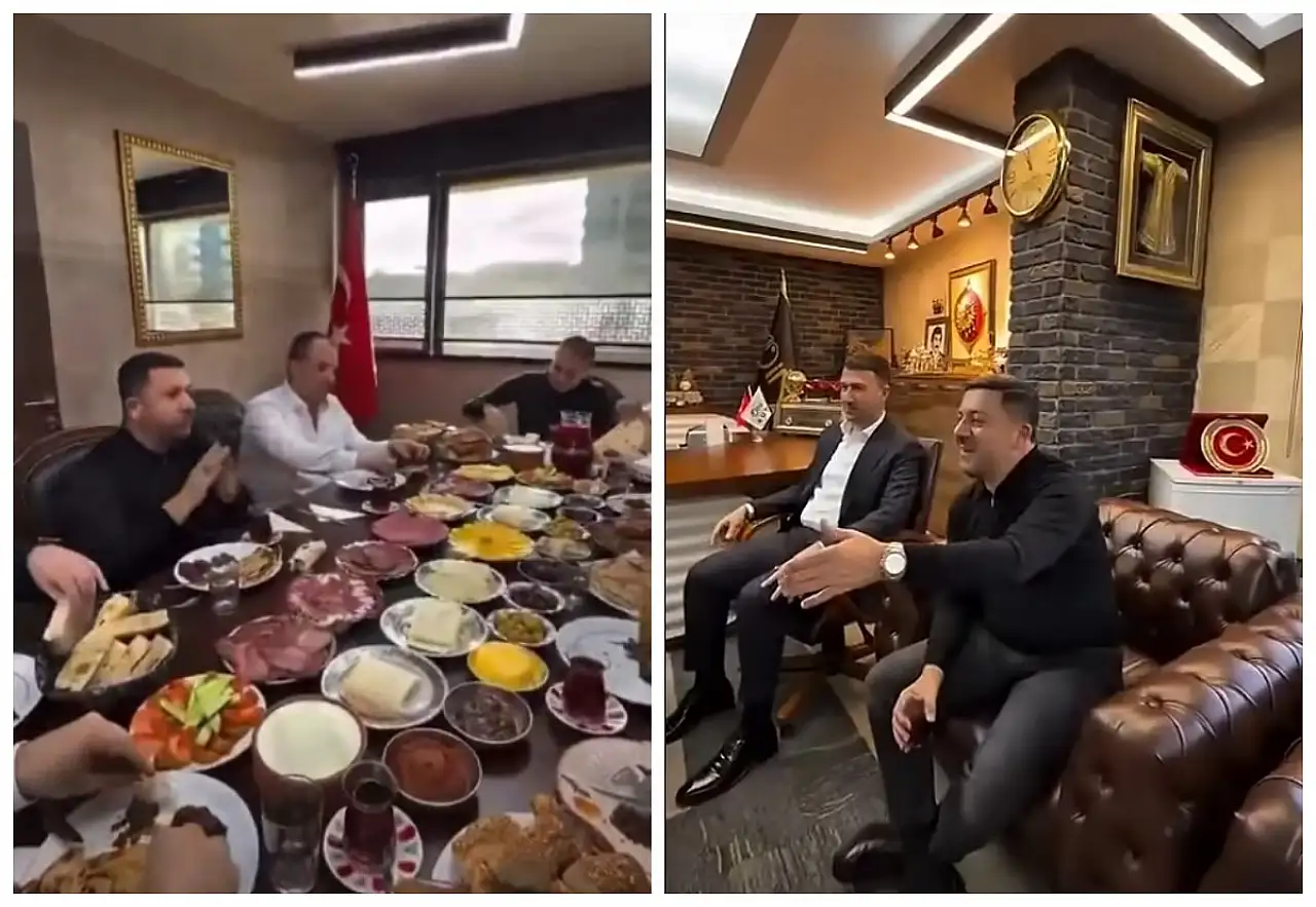 Kayserili Esnafın Kurduğu Sofra Gündem Oldu